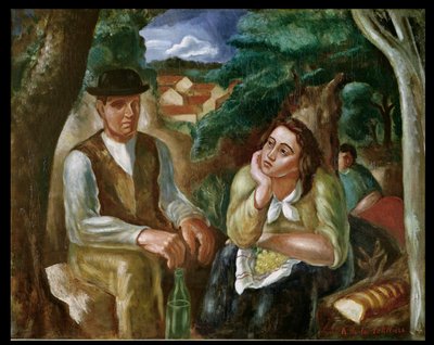 Le Repas paysan à Vallet - Amedee de La Patelliere